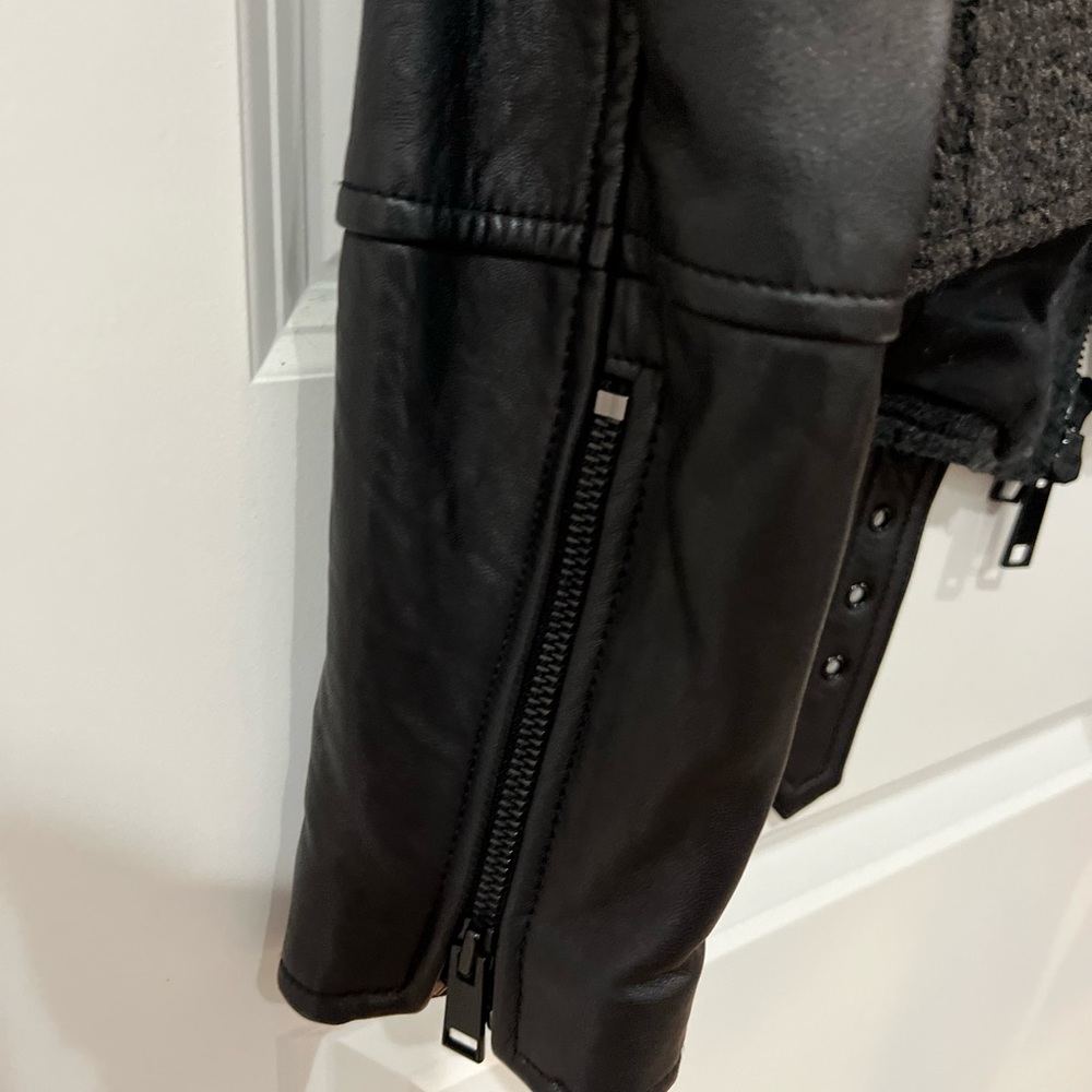 Club Monaco leather jacket - Picture 3 of 4